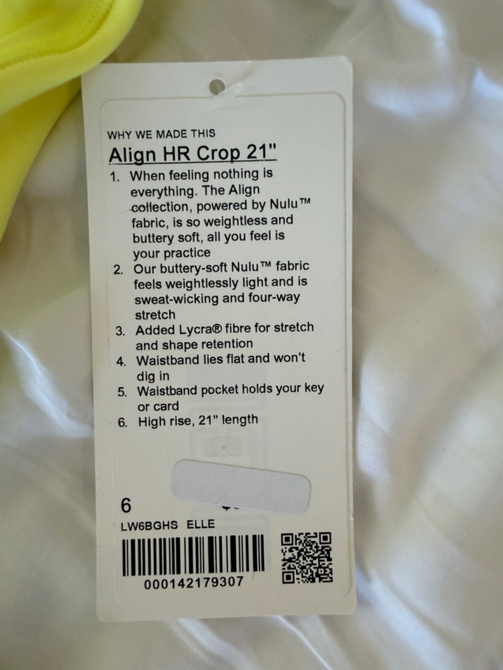 lululemon athletica Neon Yellow Capri Leggings - Picture 3 of 5